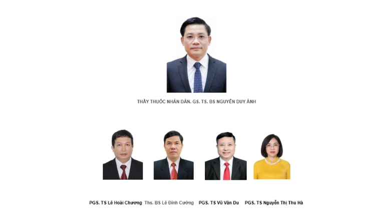 Ban giám đốc Bệnh viện Phụ sản Trung Ương tại Hà Nội