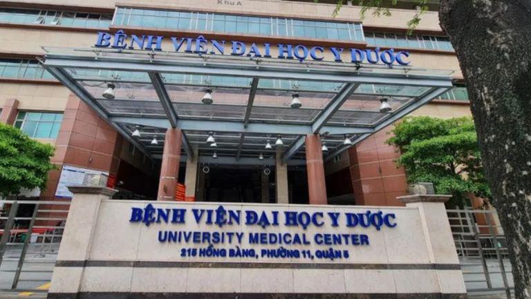 Bệnh viện Đại học Y dược Cơ sở 1 215 Hồng bàng
