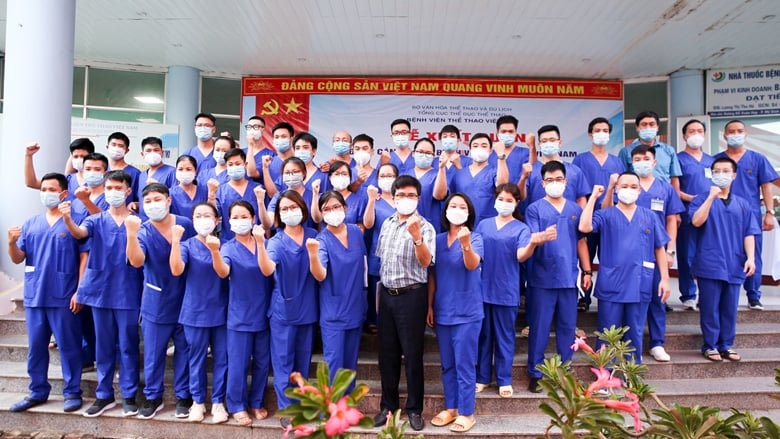 các khoa và phòng của Bệnh viện Thể thao Việt Nam