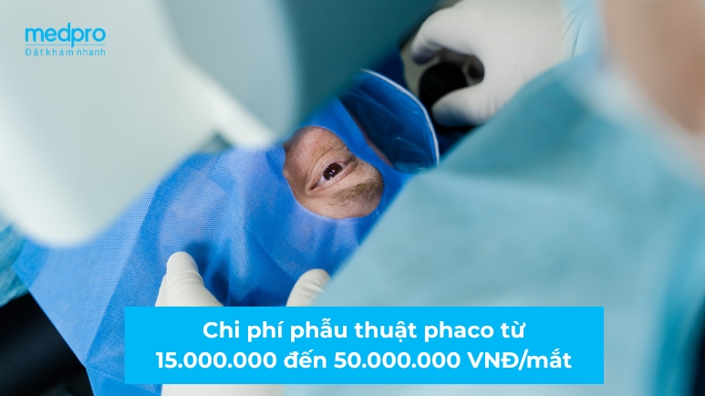 chi phí phẫu thuật Phaco