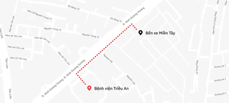 Địa chỉ Bệnh viện Đa khoa Triều An