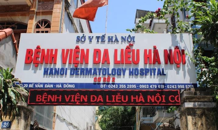 địa chỉ liên hệ Bệnh viện Da liễu Hà Nội