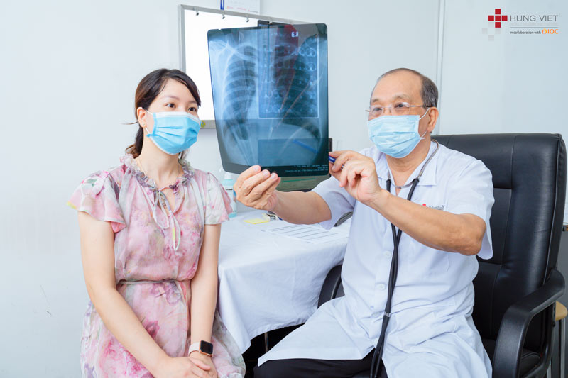 Khám phổi ở Bệnh viện Ung bướu Hưng Việt Hà Nội