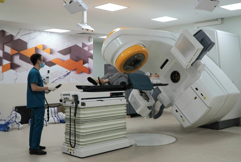 máy xạ trị tại Bệnh viện Ung bướu TP.HCM Cơ sở 2