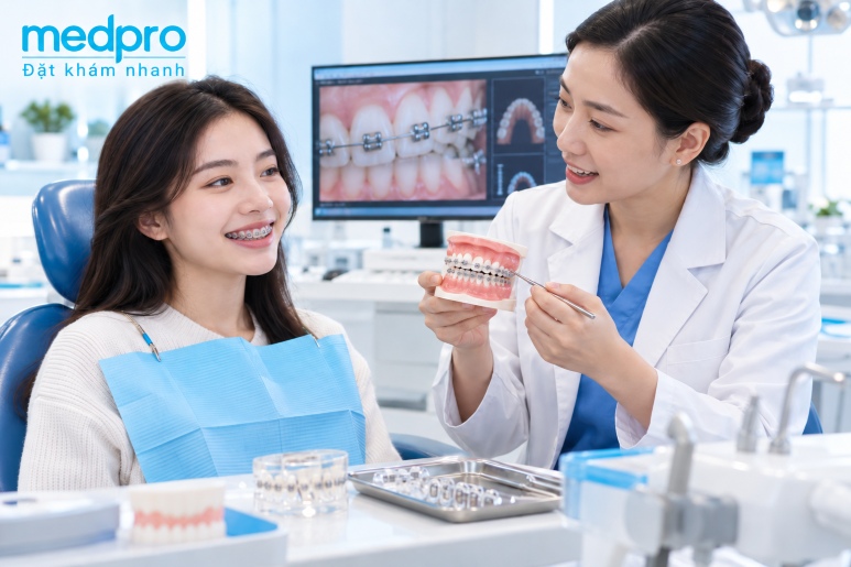 Niềng răng mắc cài là gì