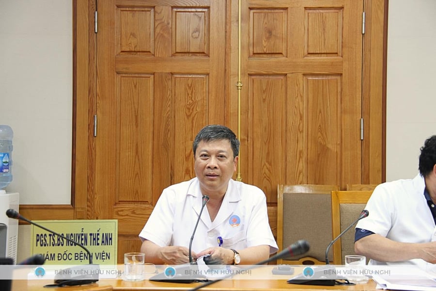 PGS. TS. BSCC Nguyễn Thế Anh, Giám đốc bệnh viện hữu nghị