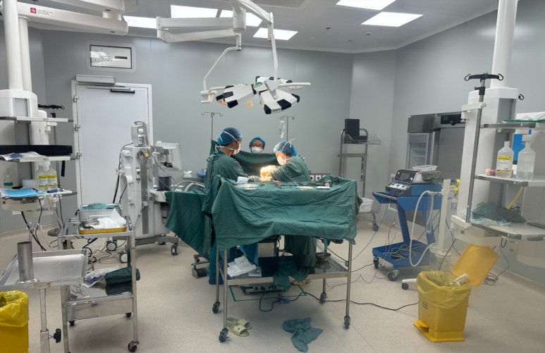 phẫu thuật tại Bệnh viện Ung bướu Cơ sở 2 TP.HCM