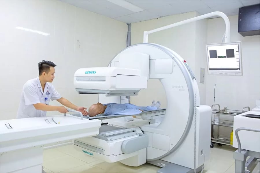 trang thiết bị Bệnh viện Ung Bướu Hà Nội