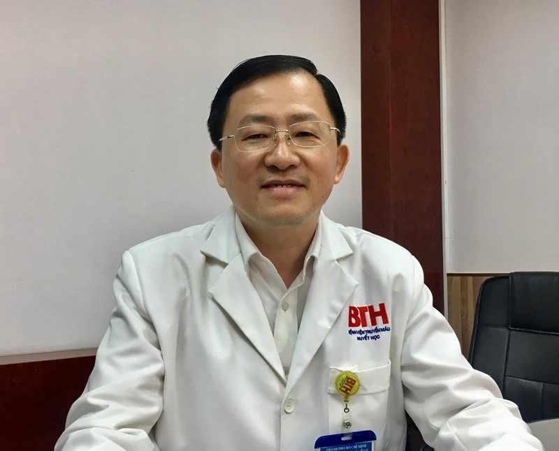 TS.BS.CKII. Phù Chí Dũng Giám đốc BV Truyền máu Huyết học TP.HCM