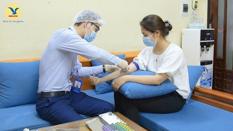 xét nghiệm máu tại nhà Medlatec Hà Nội